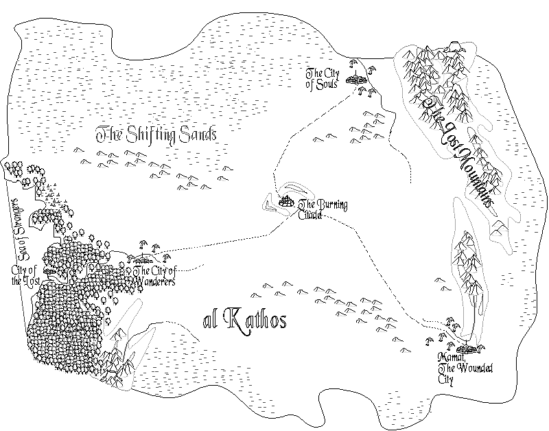 Al-Kathos map