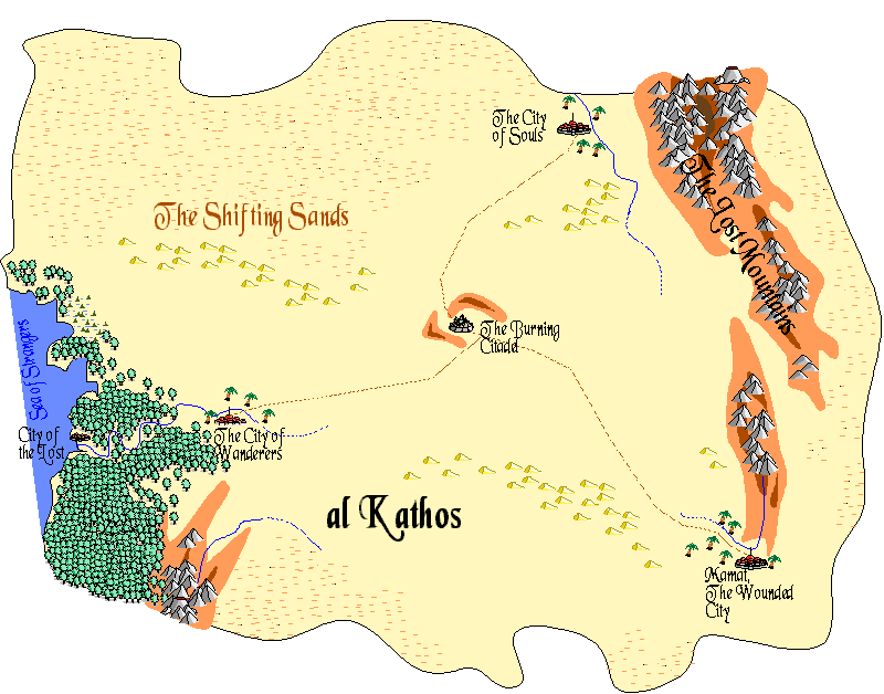 Al-Kathos map
