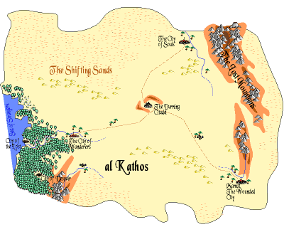 al-Kathos map