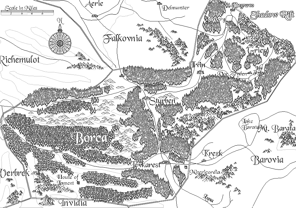 Borca map
