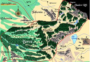 Borca map