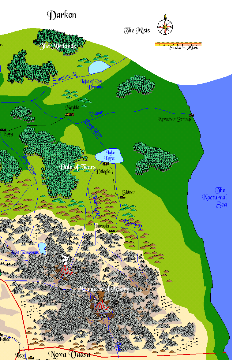 Eastern Darkon map