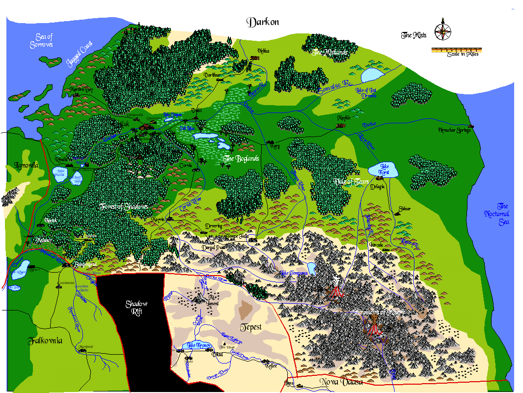 Darkon map
