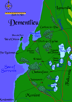 Dementlieu map
