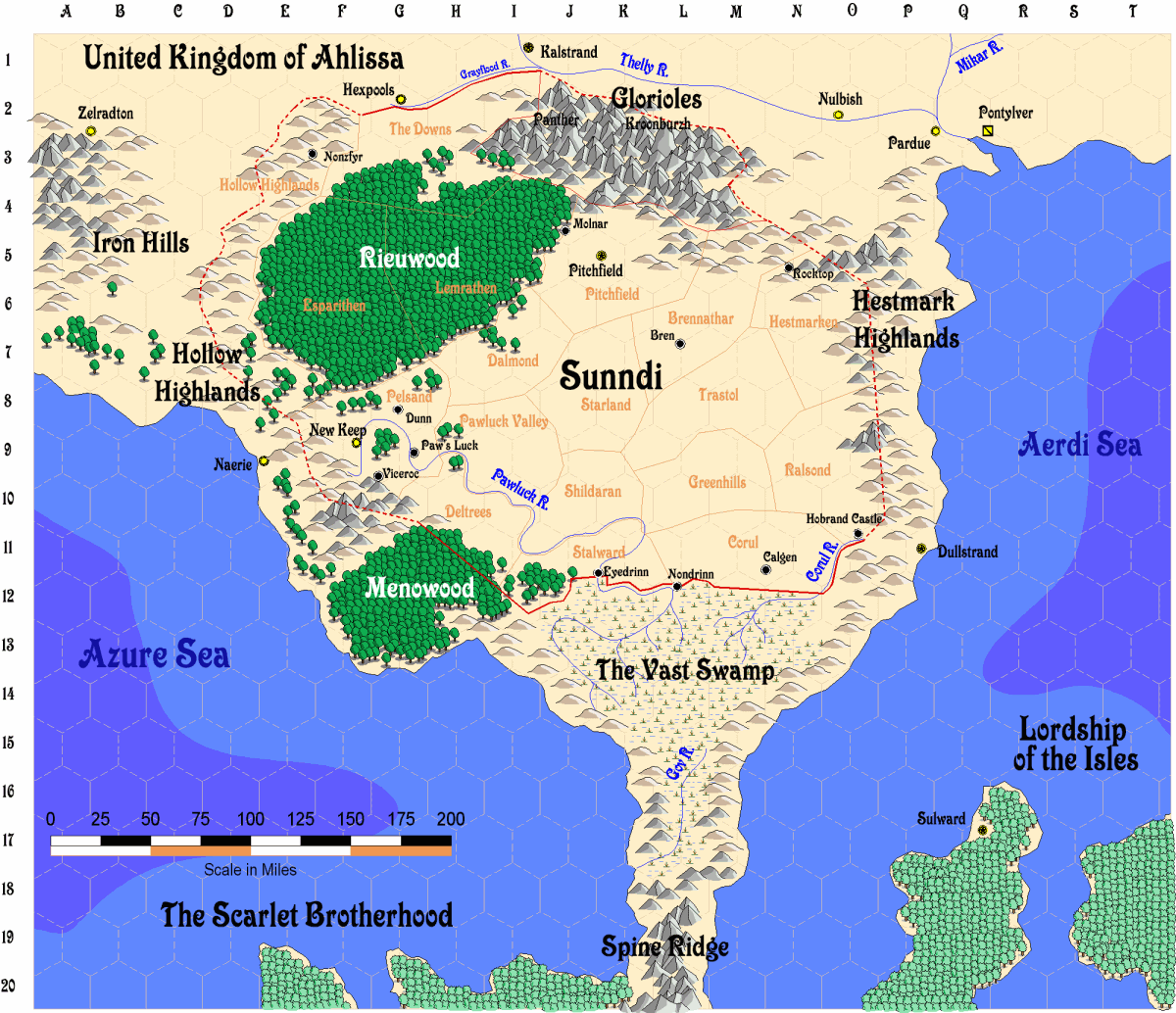 Sunndi map