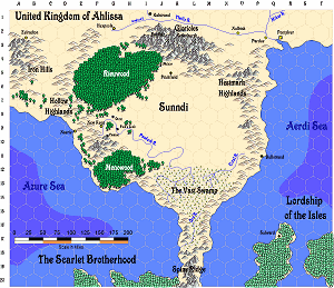 Sunndi map