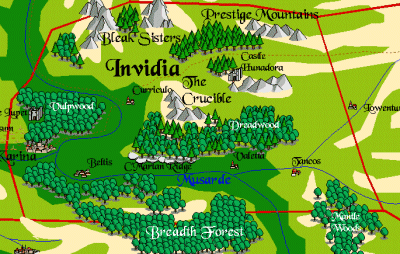 Invidia map