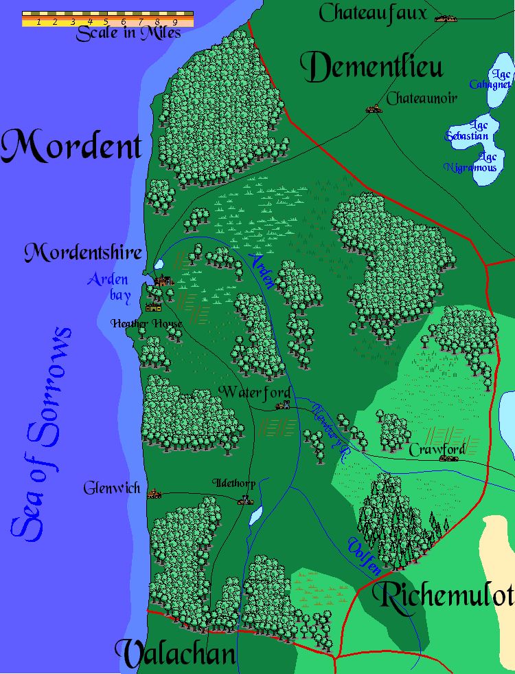 Mordent map