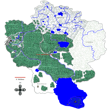 Steaming Lands map, proposal B