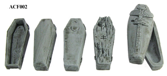 ACF002 Coffins Assortment