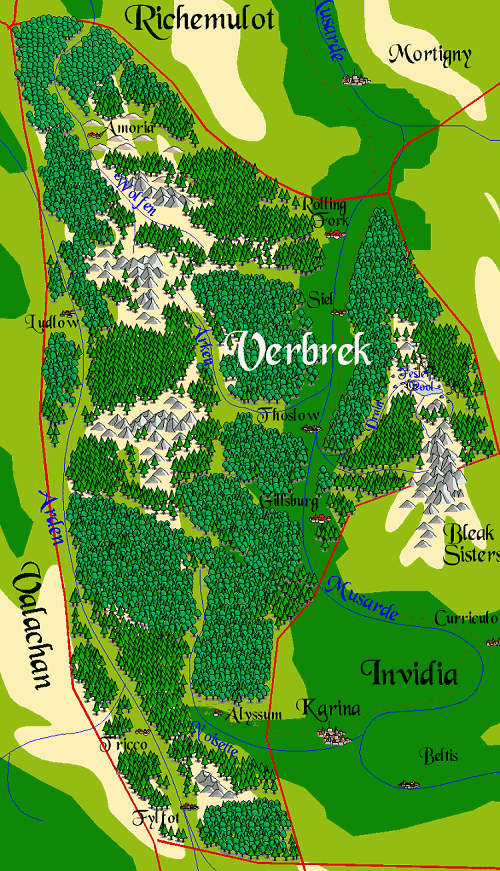 Verbrek map